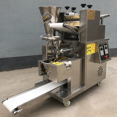 自動(dòng)餃子機(jī) 商用水餃機(jī) 全自動(dòng)包餃子機(jī)器 商用仿手工鍋貼機(jī)家用圖片_高清圖_細(xì)節(jié)圖-任縣邢誠機(jī)械廠